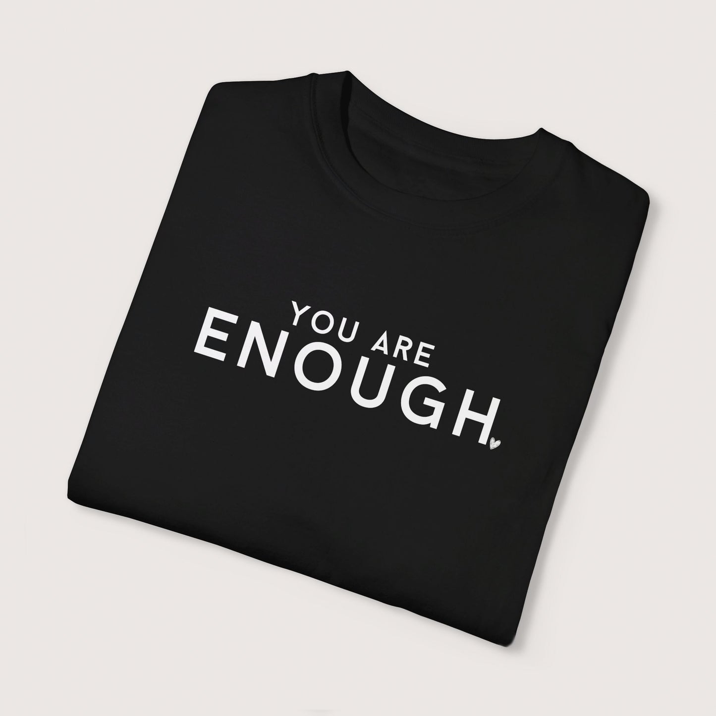 Enough Unisex Garment-Dyed T-shirt