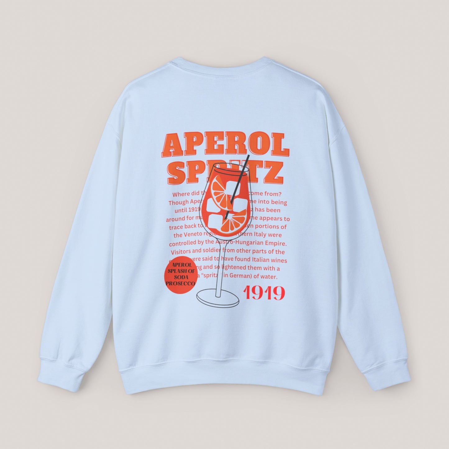 Aperol Spritz Unisex Crewneck Sweatshirt