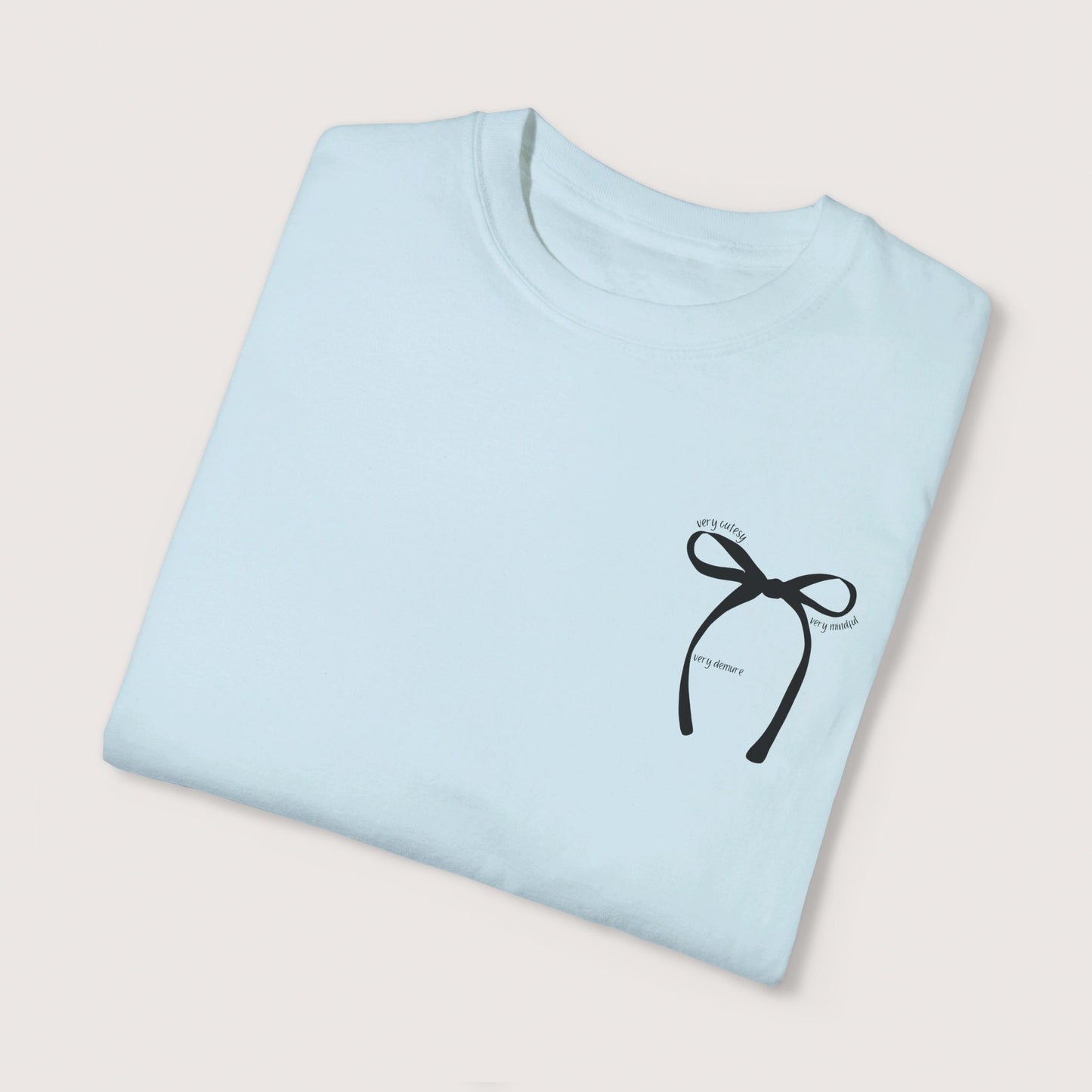 Demure Unisex Garment-Dyed T-shirt