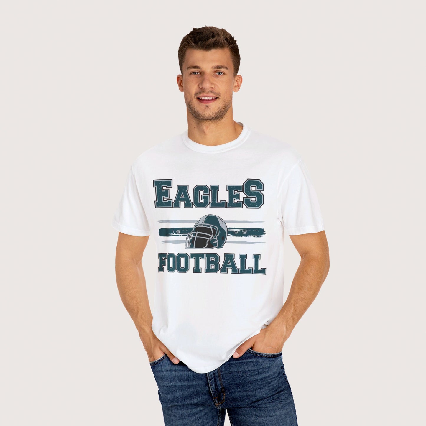 Vintage Eagles Football T-shirt