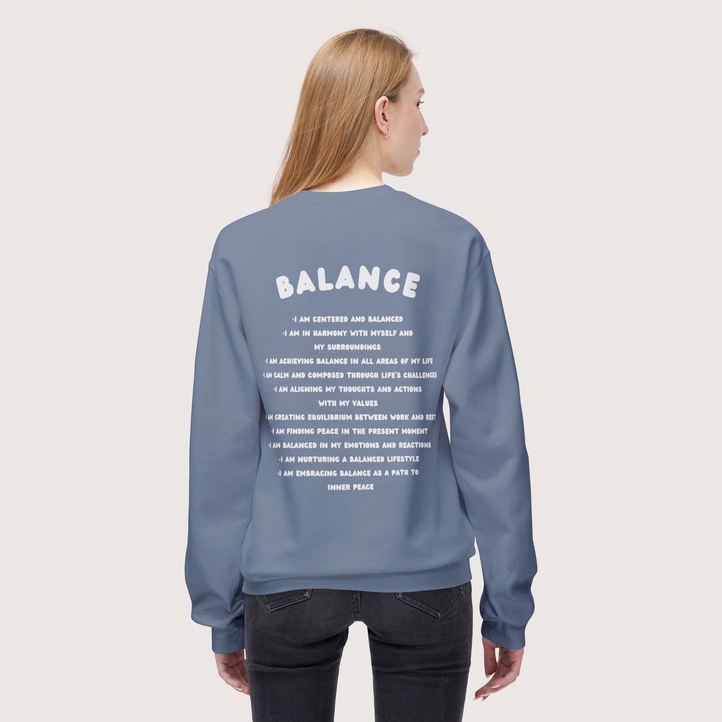 Balance Affirmations Sweatshirt