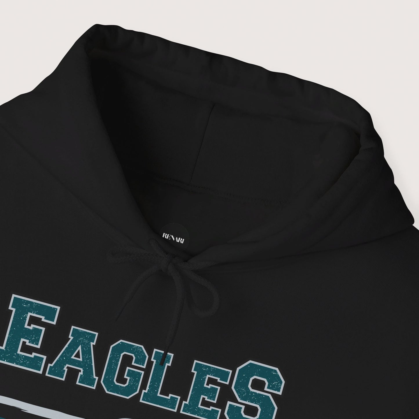 Vintage Eagles Football Hooded Sweatshirt