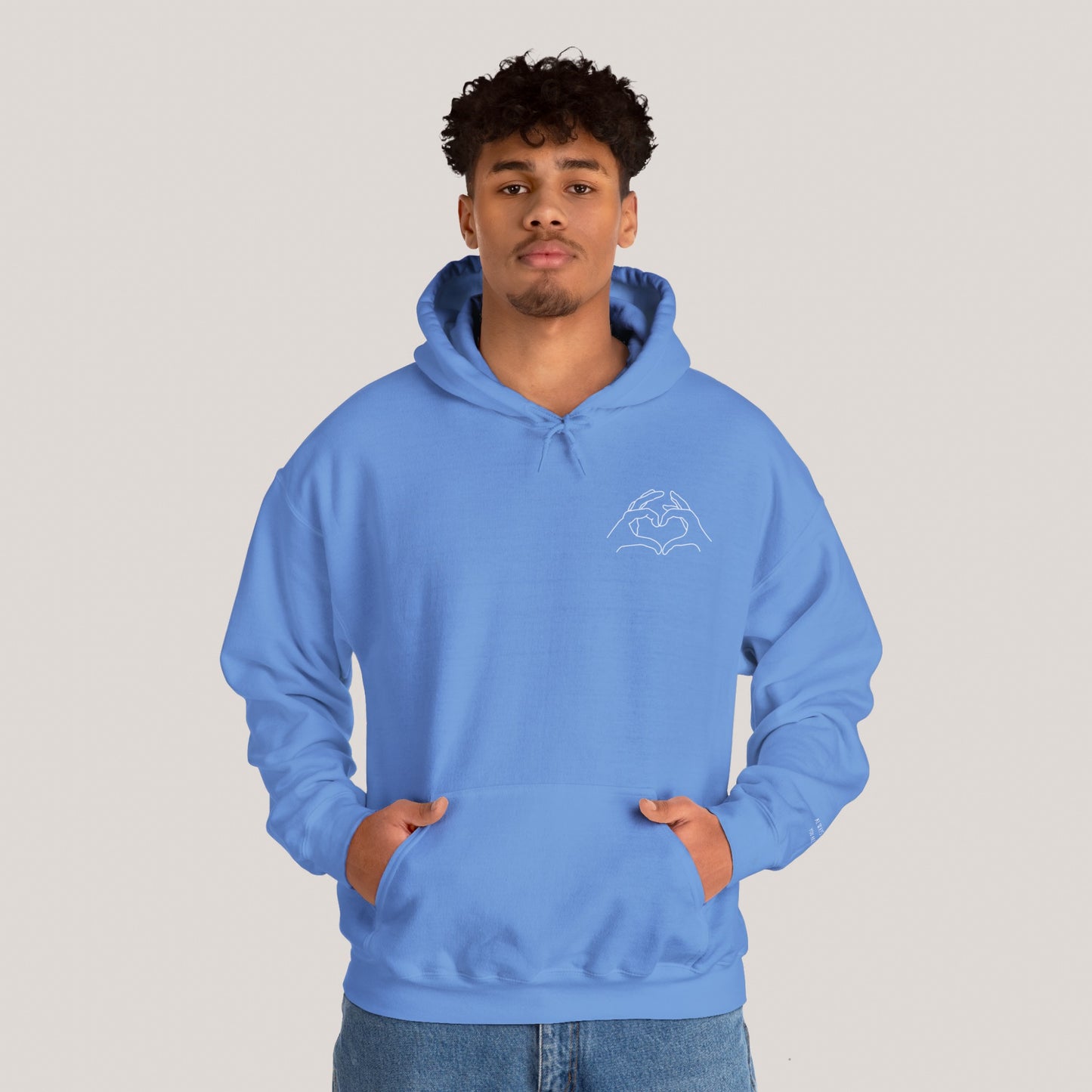 Love Unisex Hooded Sweatshirt