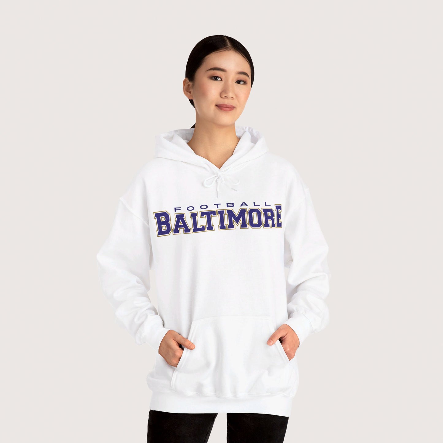 Vintage Baltimore Hooded Sweatshirt