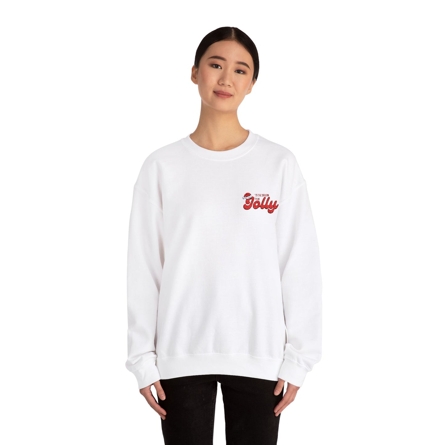 Jolly Embroidered Crewneck Sweatshirt