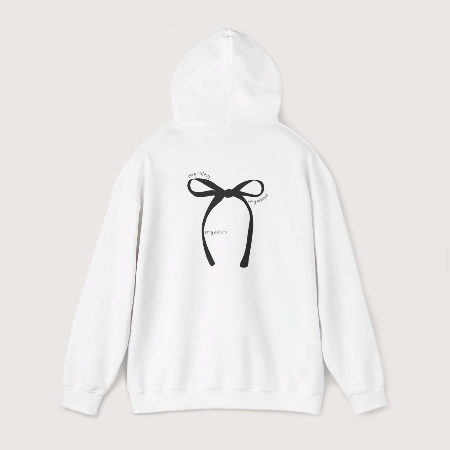 Demure Hooded Sweatshirt