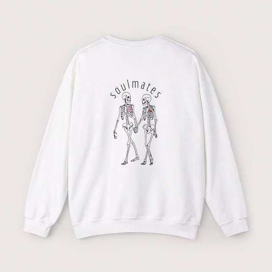 Soulmates Skeleton Crewneck Sweatshirt