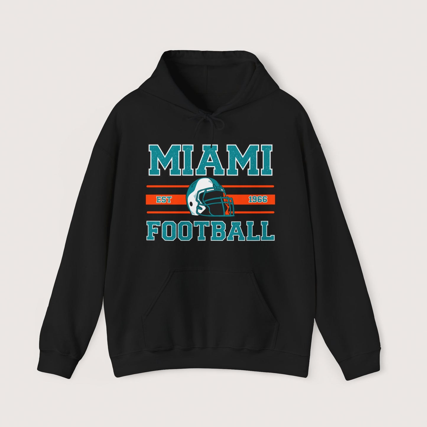 Miami Football Hooded Sweatshirt