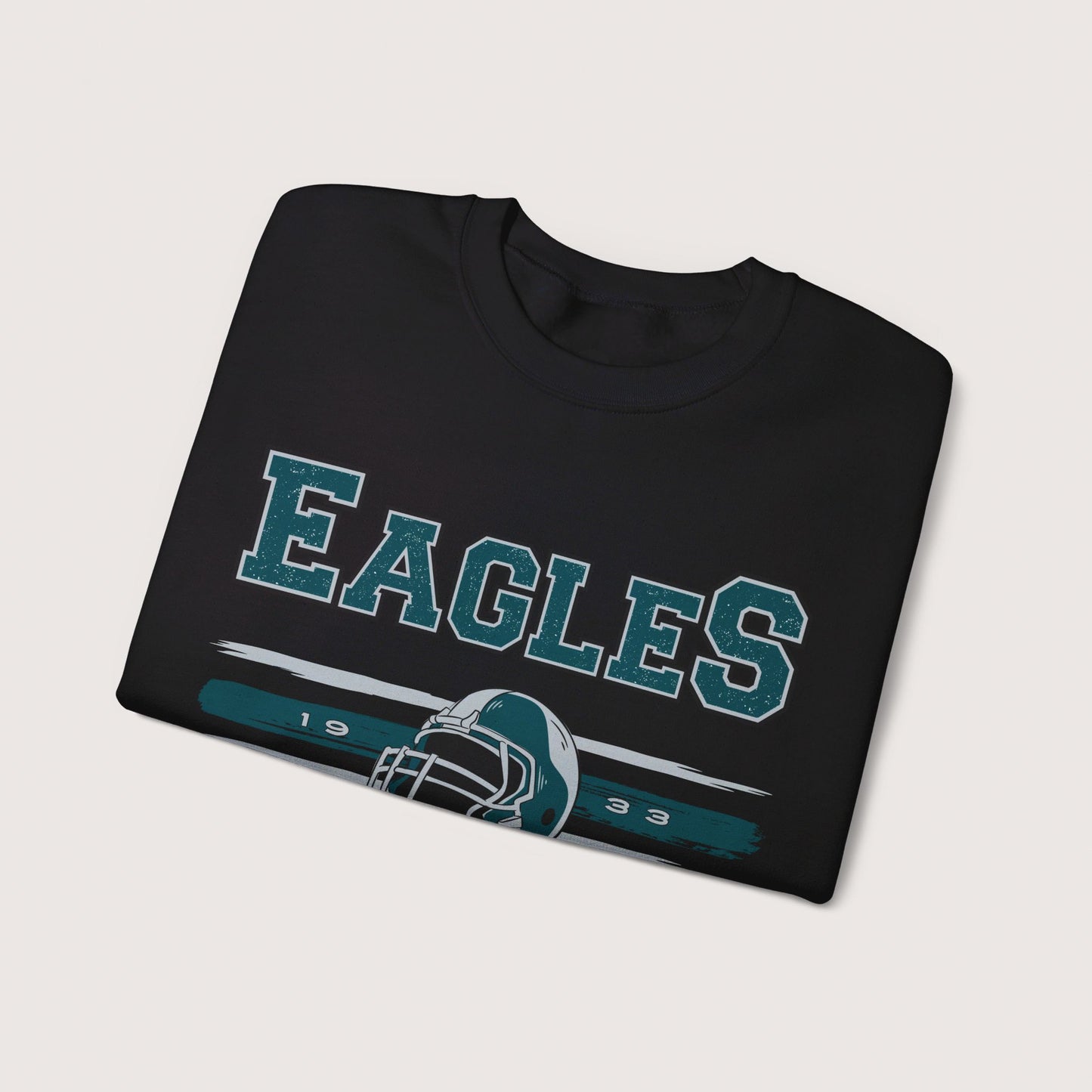 Vintage Eagles Football Crewneck Sweatshirt