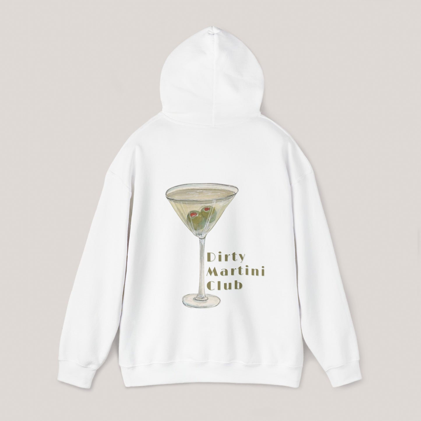 Dirty Martini Unisex Hooded Sweatshirt