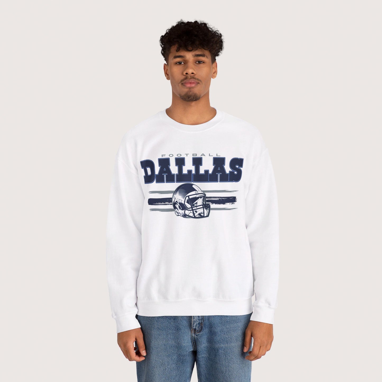 Vintage Dallas Football Crewneck Sweatshirt