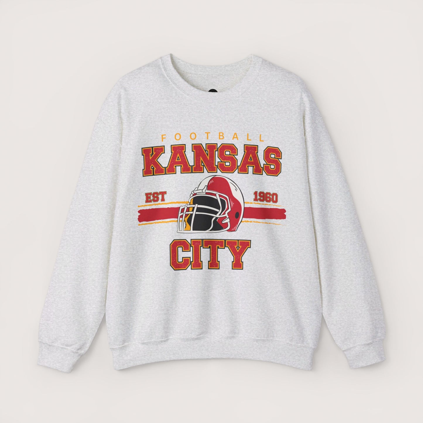 Vintage Kansas City Football Crewneck Sweatshirt