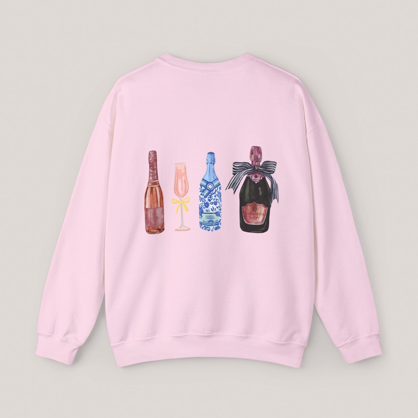 Poppin Bottles Unisex Crewneck Sweatshirt