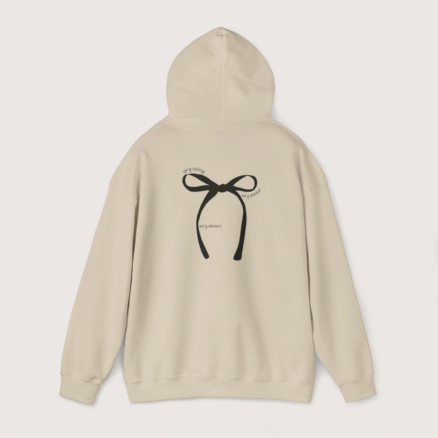 Demure Hooded Sweatshirt