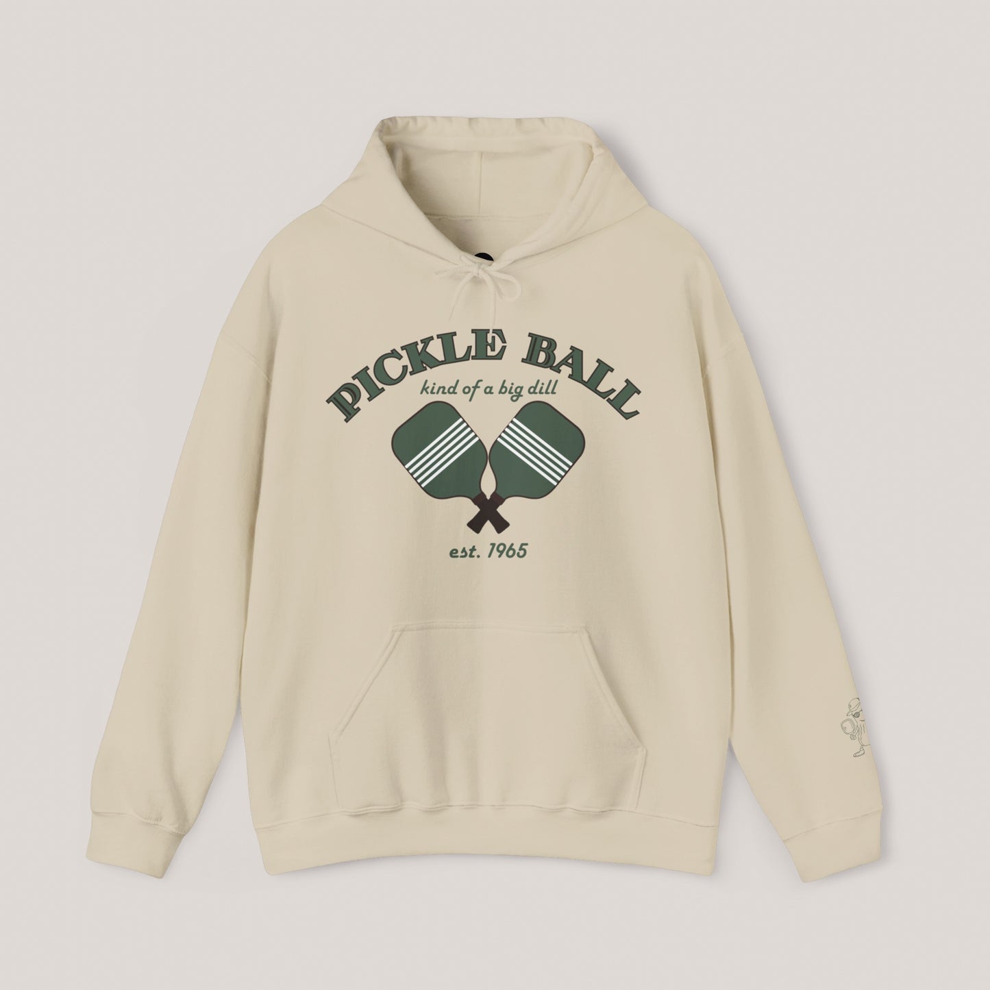 Pickleball Unisex Hooded Sweatshirt