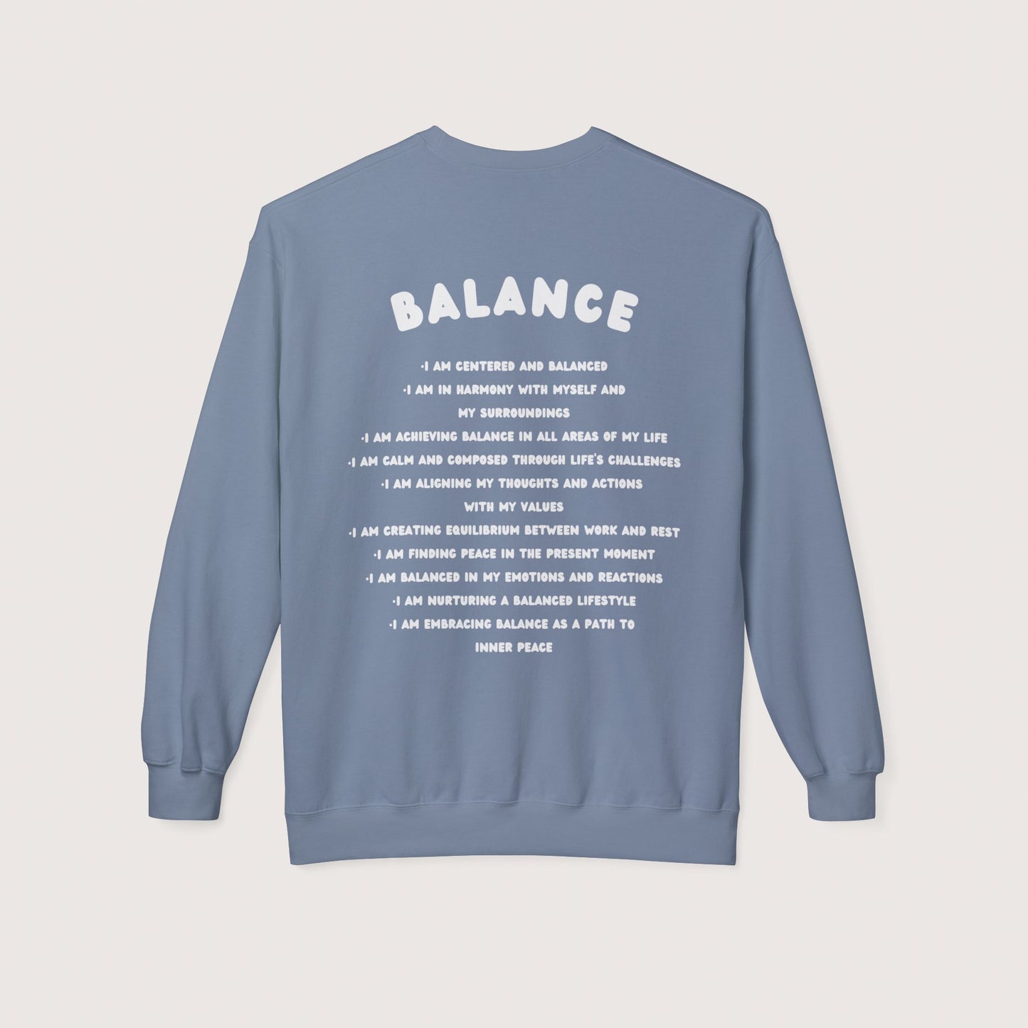 Balance Affirmations Sweatshirt