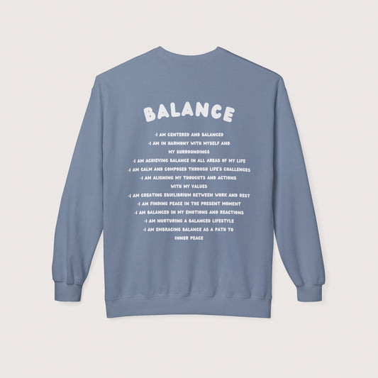 Balance Affirmations Sweatshirt