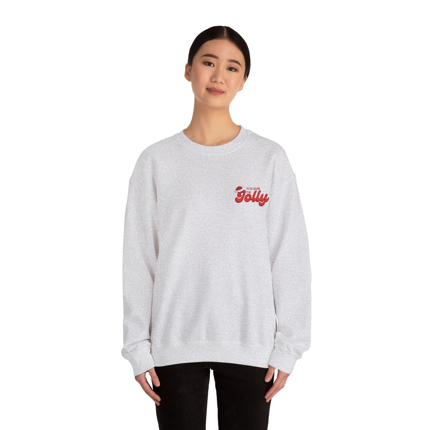 Jolly Embroidered Crewneck Sweatshirt