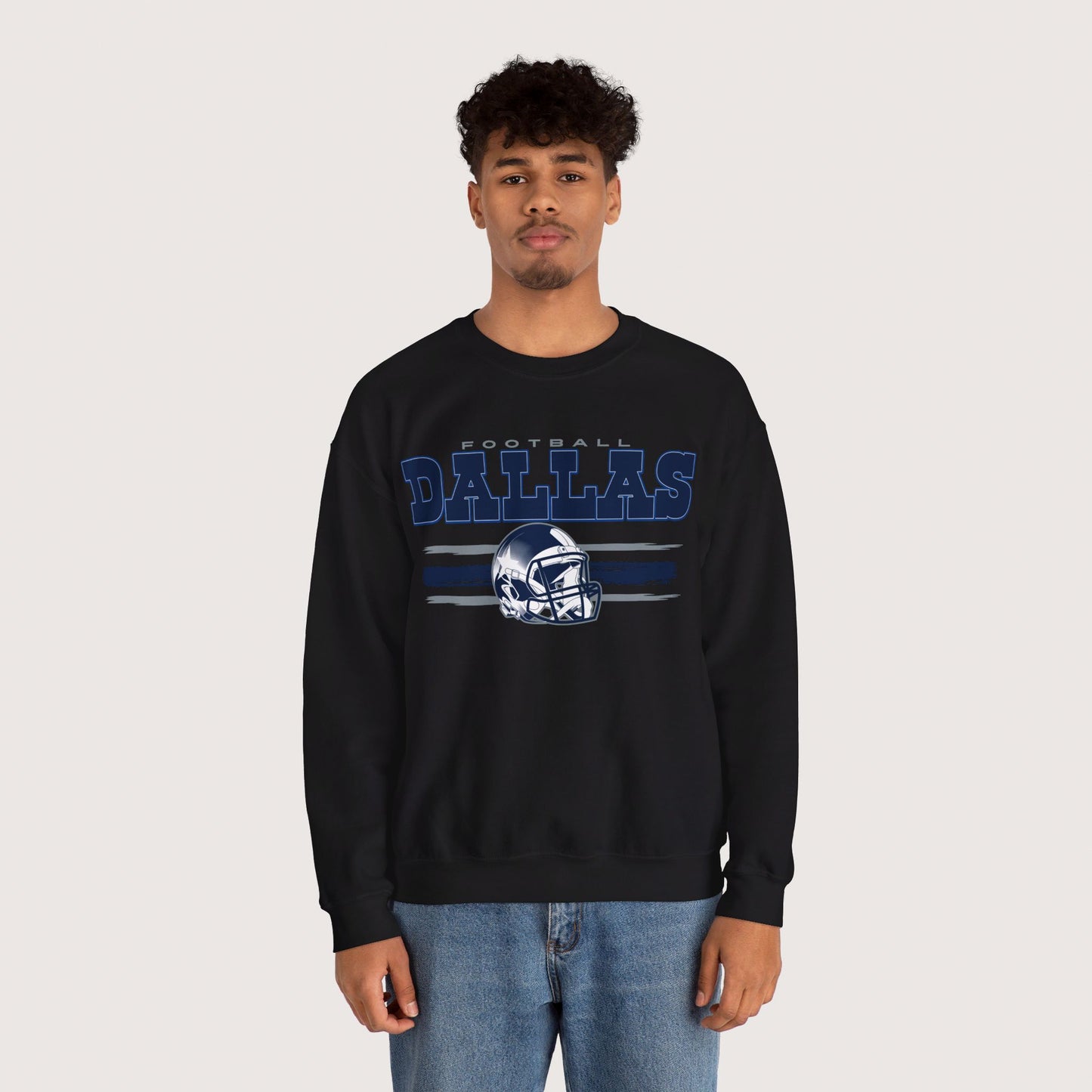 Vintage Dallas Football Crewneck Sweatshirt