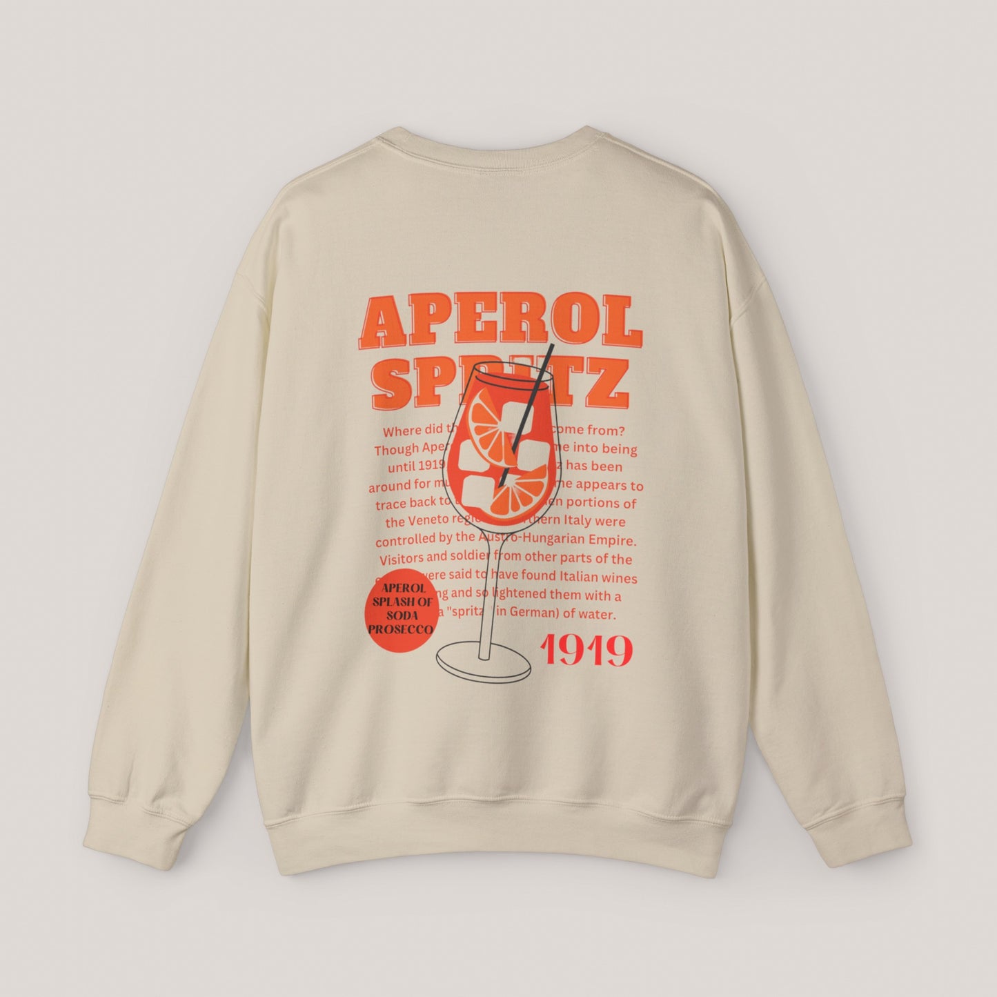 Aperol Spritz Unisex Crewneck Sweatshirt