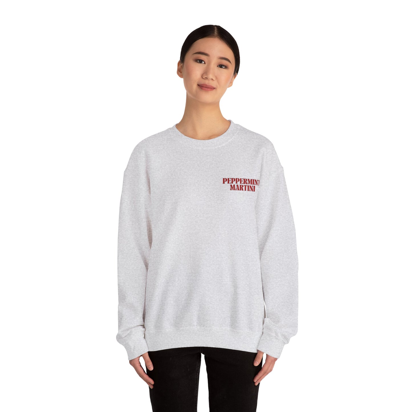 Peppermint Martini Crewneck Sweatshirt