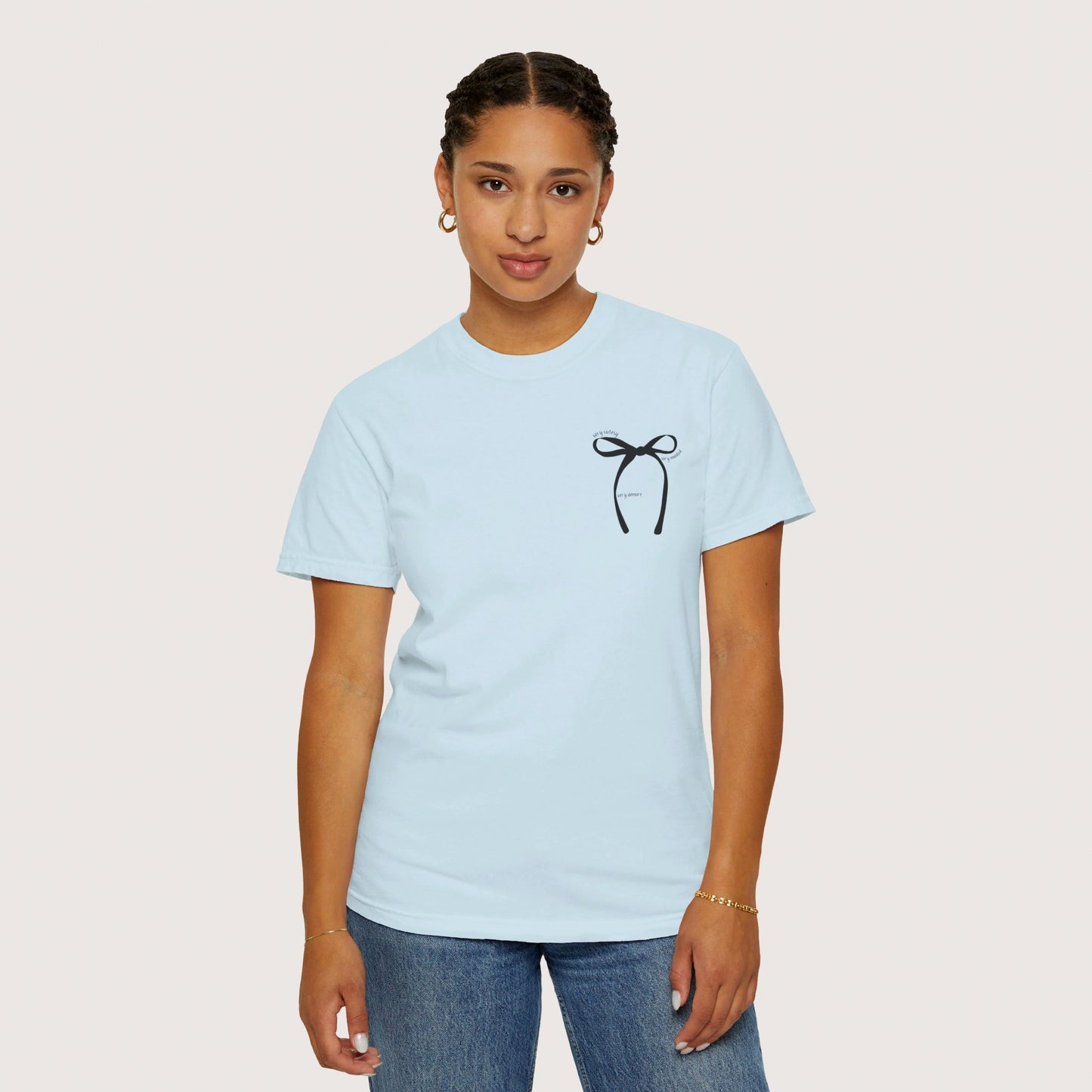 Demure Unisex Garment-Dyed T-shirt