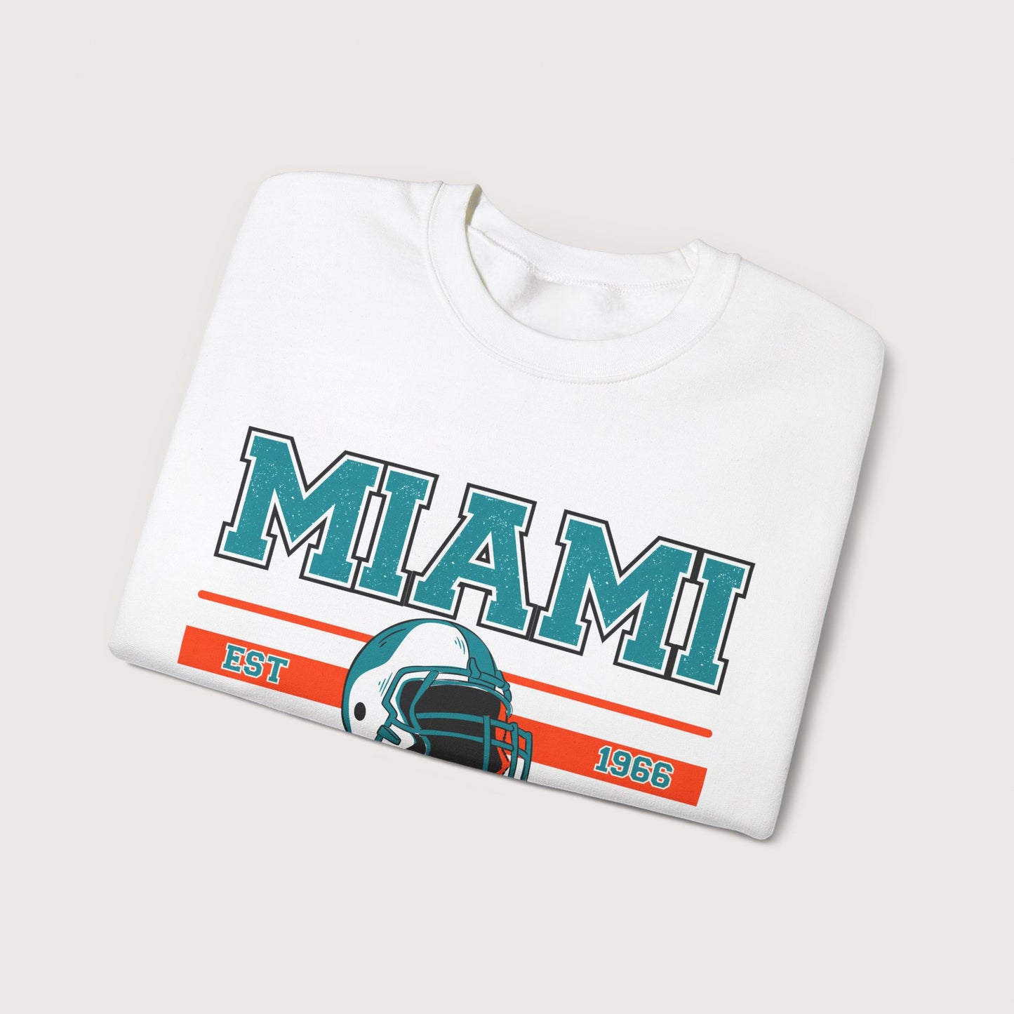 Miami Football Crewneck Sweatshirt