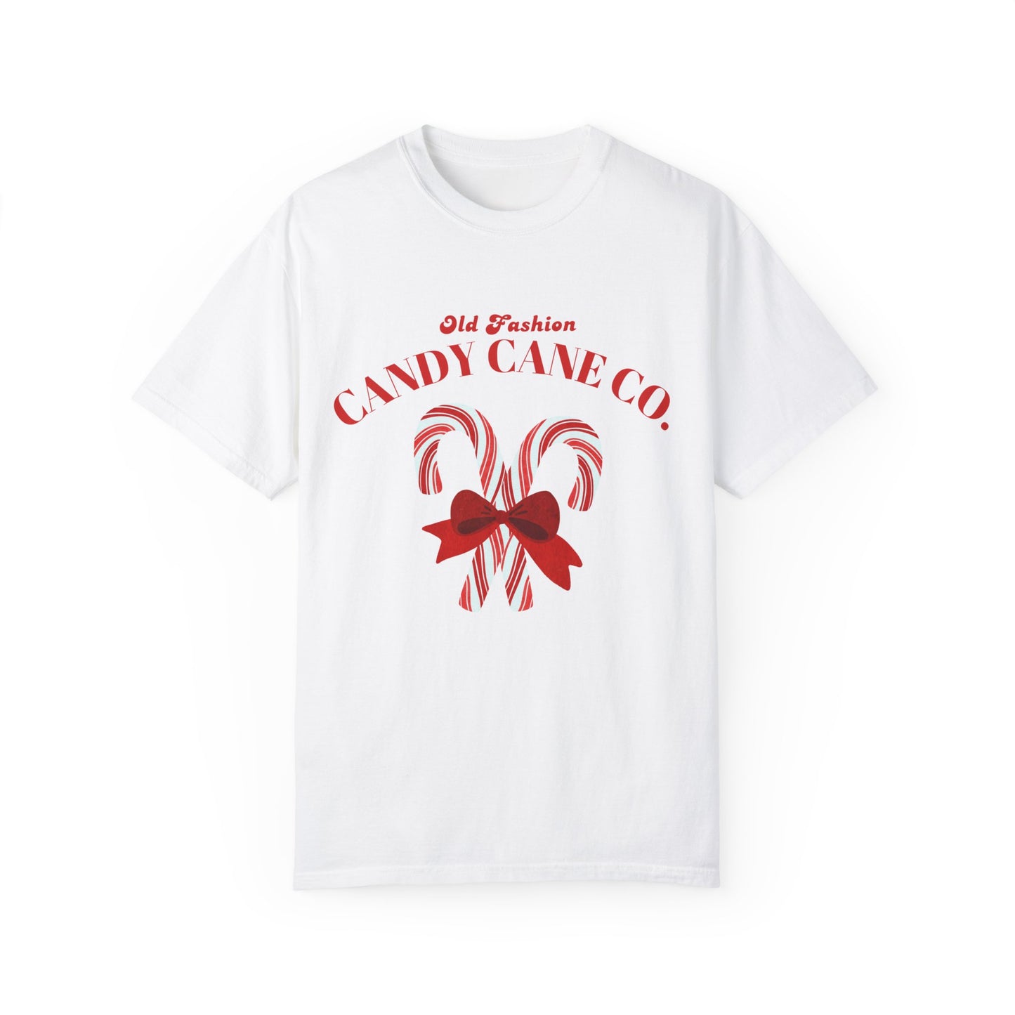 Candy Cane Garment-Dyed T-shirt