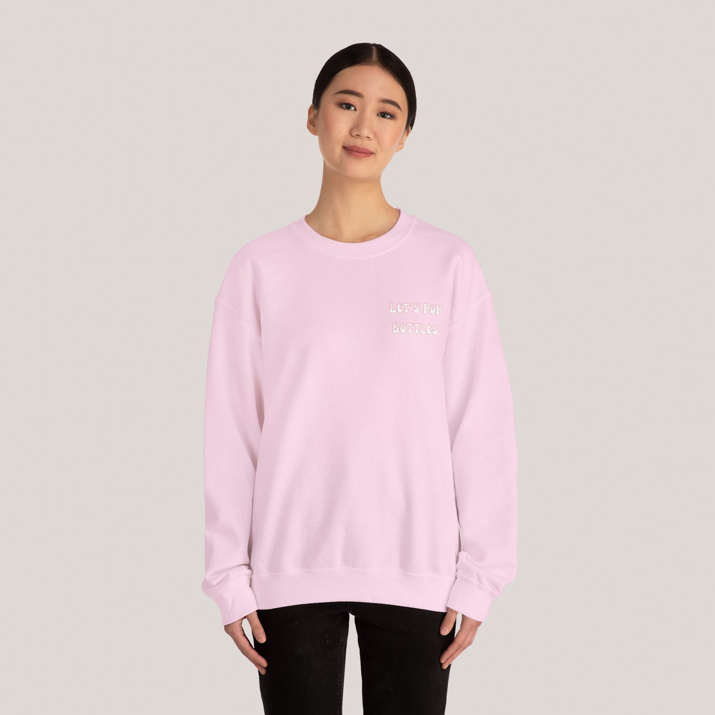 Poppin Bottles Unisex Crewneck Sweatshirt