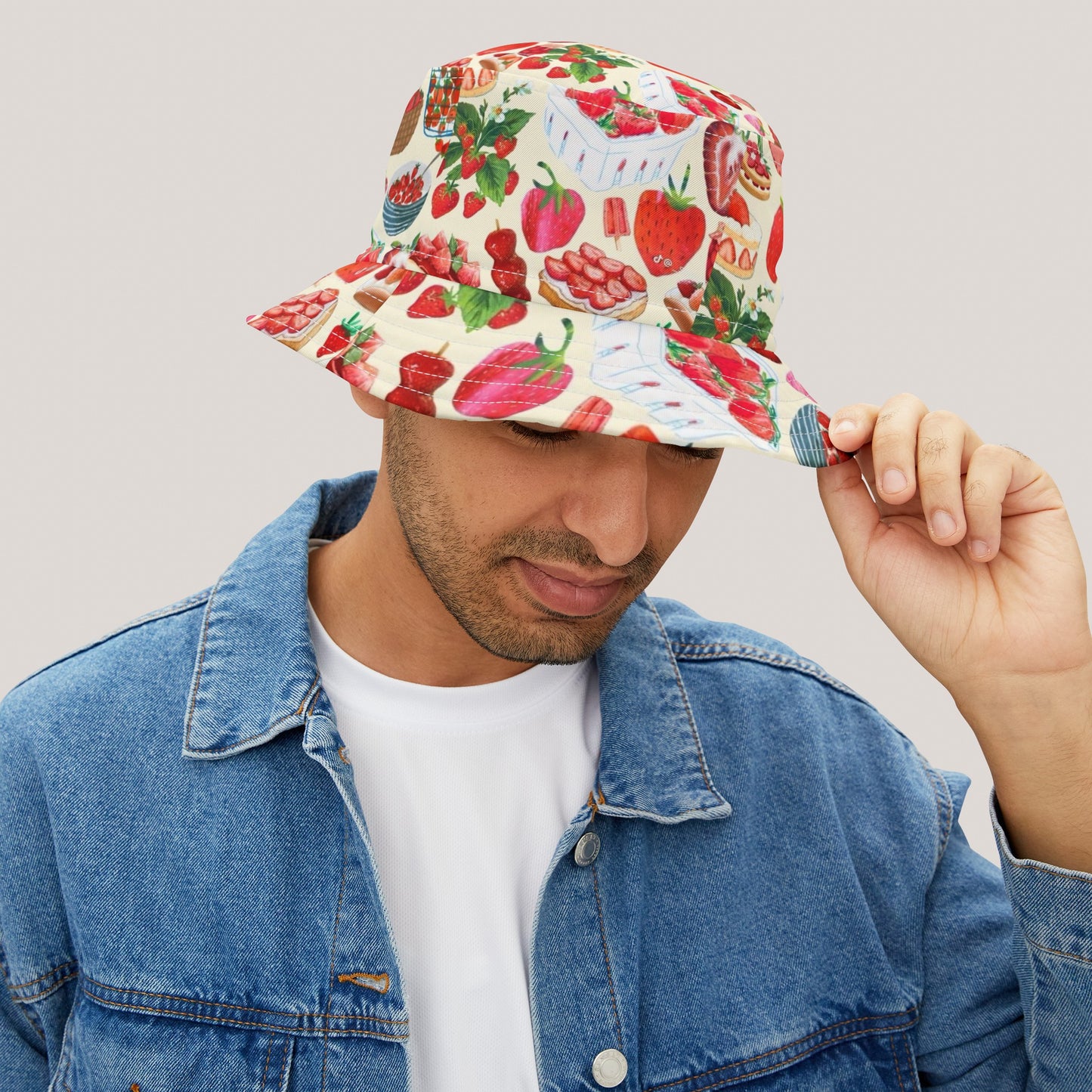 Strawberry Patch Bucket Hat