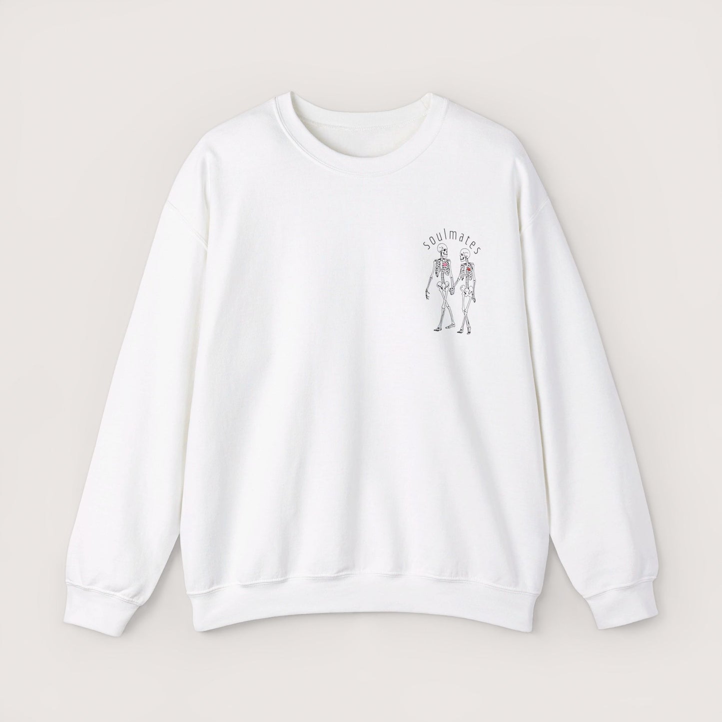 Soulmates Skeleton Crewneck Sweatshirt