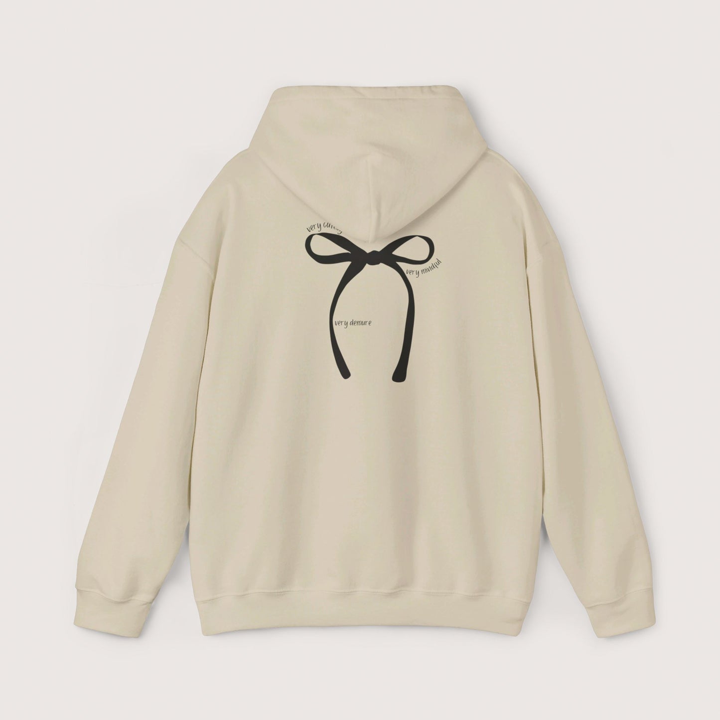 Demure Hooded Sweatshirt