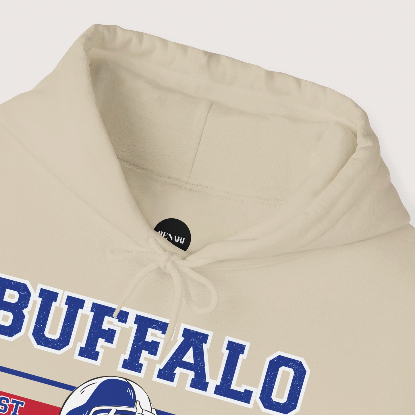 Vintage Buffalo Football Hooded Sweatshirt