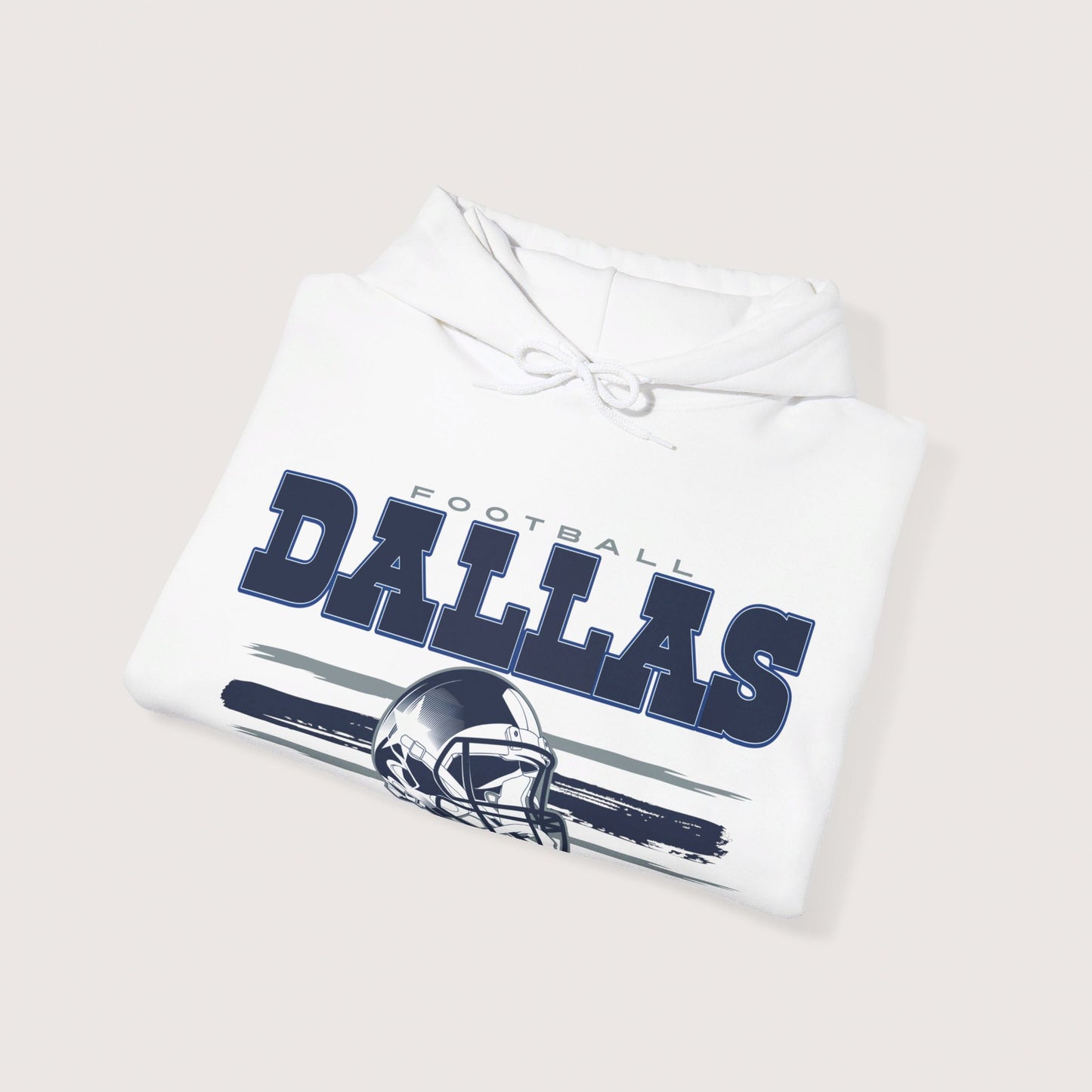 Vintage Dallas Football Hooded Sweatshirt