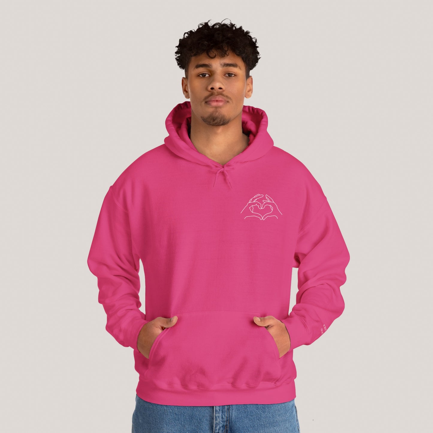 Love Unisex Hooded Sweatshirt