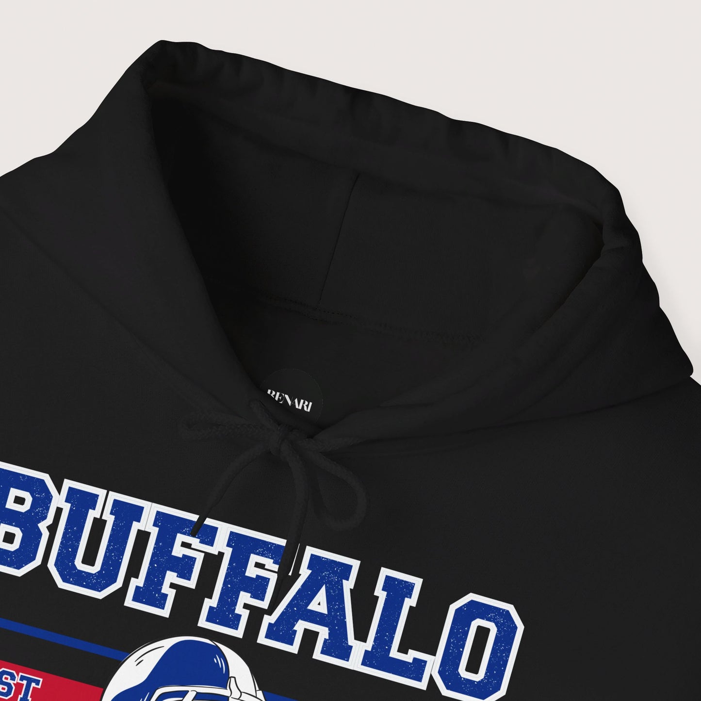 Vintage Buffalo Football Hooded Sweatshirt