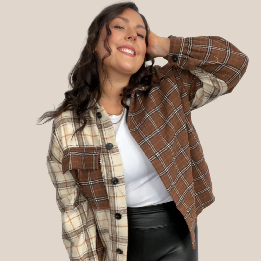 Falling For Fall Plaid Button Down