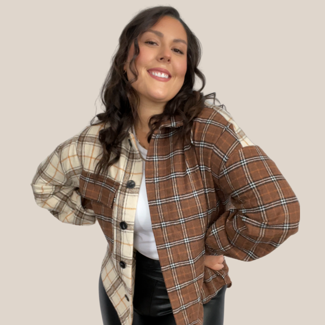 Falling For Fall Plaid Button Down